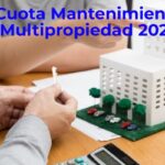 cuota de mantenimiento de multipropiedad 2022